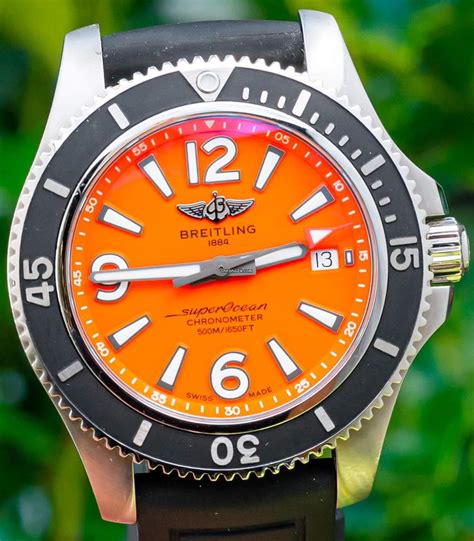 breitling superocean orange 42|Breitling Superocean 42 for sale.